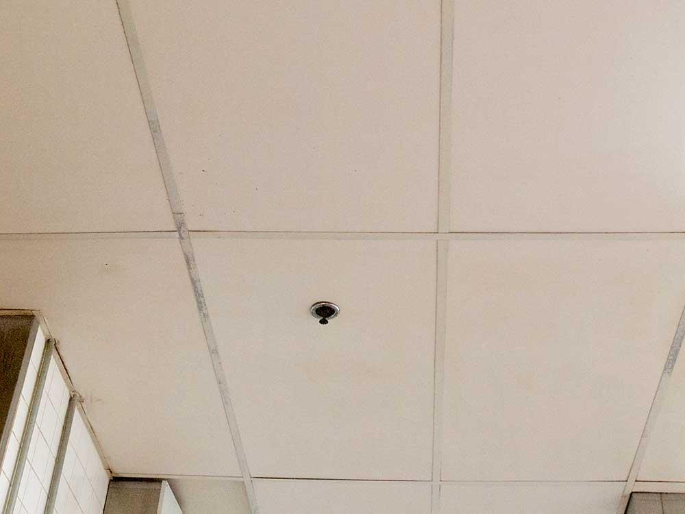 Ceiling Tile Cleaning After